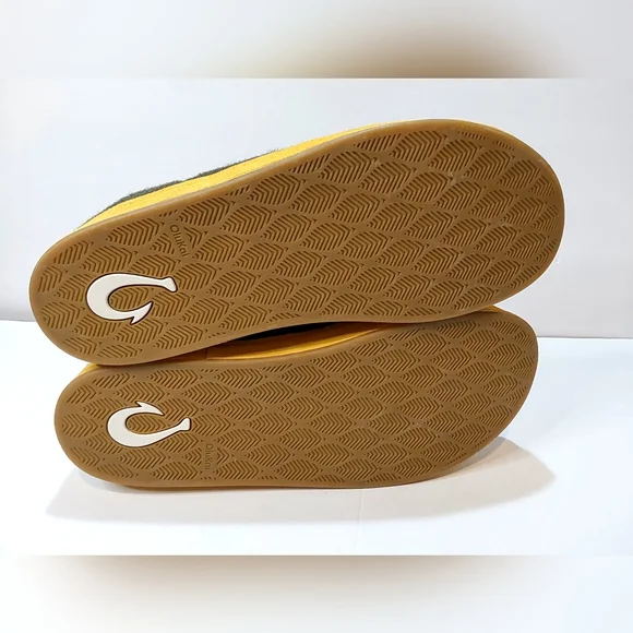 OLUKAI Hāmani Hulu Men's Slippers Mule Sheep Fur Lined Slip On Size 11 M NWOB - Picture 9 of 9